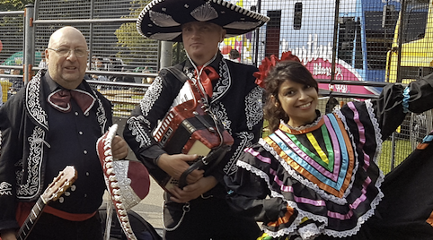 Mexicaanse dansen uit Hasteco