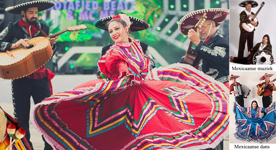 Dansen uit alle regios van Mexico